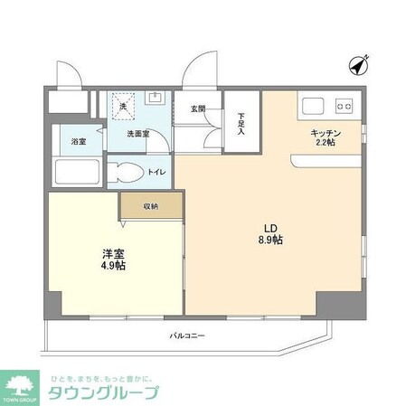 KDXレジデンス小豆沢の物件間取画像